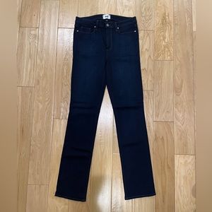 Paige Transcend Hoxton High Waist Straight Leg Jeans size 31 Mona